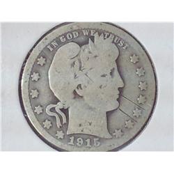 1915 Barber Quarter