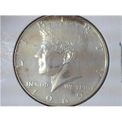 1969-S Kennedy Half (Gem Proof) 40% Silver