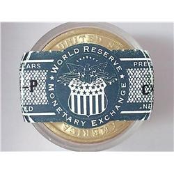 Roll Of 12-2008-P Jackson Dollars (UNC)