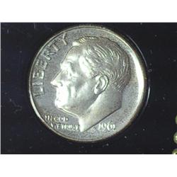1961 Roosevelt Dime Proof ( In Plastic Case)