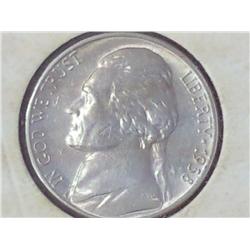 1938-S Jefferson Nickel (UNC)