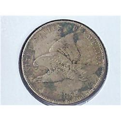 1858 Small Letter Flying Eagle Cent (VF)