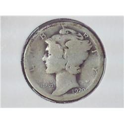 1920-D Mercury Dime