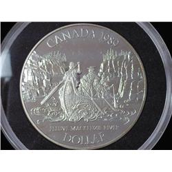 1989 Canada McKenzie Dollar (Proof) .3750 Asw