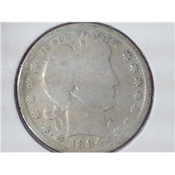1894-S Barber Quarter