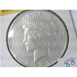 1923-D Peace Silver Dollar