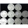 Image 2 : 10 Assorted 1920's Buffalo Nickels
