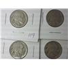 1926, 27, 28 And 29 Buffalo Nickels