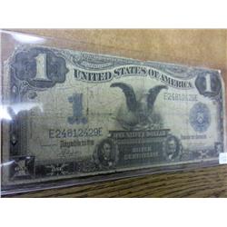 1899 Black Eagle One Dollar Silver Certificate