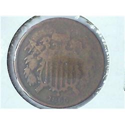 1864 Two Cent Piece