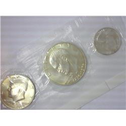 1976 US Bicentennial Silver UNC Set