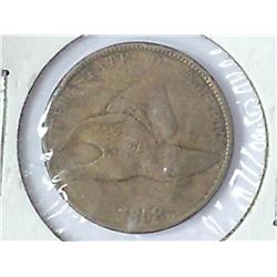 1858 Large Letter Flying Eagle