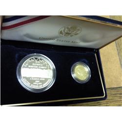 2002 Salt Lake Olympic Winter 2 Coin Set (Proof)