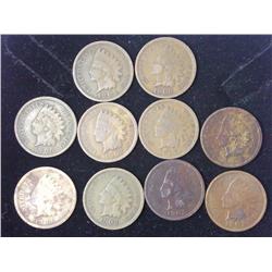 10-1900's Indian Head Cents