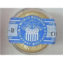 Roll Of 12-2007-D Adams Dollars (UNC)