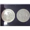 Image 2 : 2 Mexican Silver Pesos (UNC)