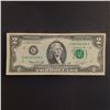 Image 1 : Collectible Faulty Alignment /Miscut Error 1976 US $2 Two dollars bill note green seal