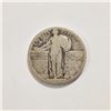 Image 1 : Collectible US 1917-1924 Standing Liberty Quarter Dollar 25 cents Silver coin NO date visible