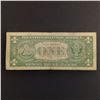 Image 2 : Collectible Faulty Alignment /Miscut Error 1957A US $1 One dollar silver certificate bill blue seal
