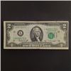 Image 1 : Collectible Faulty Alignment /Miscut Error 1976 US $2 Two dollars bill note green seal