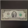 Image 1 : Collectible Faulty Alignment /Miscut Error 1976 US Federal Reserve $2 Two dollars bill note green se