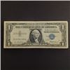 Image 1 : Collectible Faulty Alignment /Miscut Error 1957 US $1 One dollar silver certificate bill blue seal