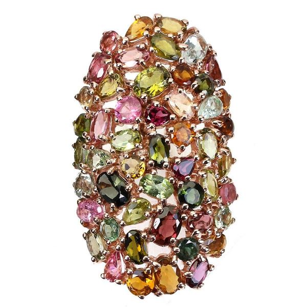 Natural Unheated Tourmaline Ring