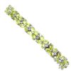Image 2 : Natural Peridot Tanzanite Bracelet