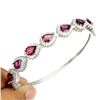 Image 2 : Natural Rhodolite Garnet Bangle