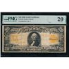1906 $20 Gold Certificate PMG 20