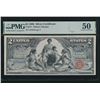 1896 $2 Educational Silver Certificate PMG 50