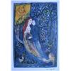 Wedding Lithograph by Marc Chagall