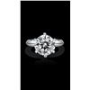 Ladies Sparkling 5 Ct Fire Moissanite Ring