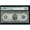 1914 $5 New York FRN PMG 55EPQ