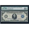 1914 $10 Cleveland FRN PMG 55EPQ