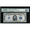 1934 $5 Silver Certificate PMG 66EPQ
