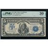 1899 $5 Chief Silver Certificate PMG 30