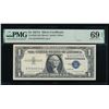 1957A $1 Silver Certificate PMG 69EPQ