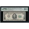 1934 $100 Chicago FRN PMG 64EPQ