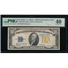 1934A $10 N Africa Silver Certificate PMG 40