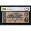 Image 1 : 1864 $5 T-69 Confederate PCGS 30PPQ