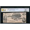 Image 1 : 1862 $1 T-44 Confederate PCGS 62