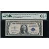 Image 1 : 1935A $1 Experimental R Silver Certificate PMG 65EPQ