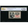 Image 1 : 25 Cent Fifth Issue Fractional PCGS 64PPQ