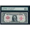 Image 1 : 1923 $1 Legal Tender Note PMG 65EPQ