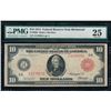1914 $10 Red Seal Richmond FRN PMG 25