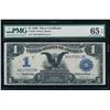 1899 $1 Black Eagle Silver Certificate PMG 65EPQ
