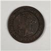 Image 2 : Canadian Large Cent 1876 EF