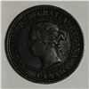 Image 2 : Canadian Large Cent 1882 Obverse 1 EF++
