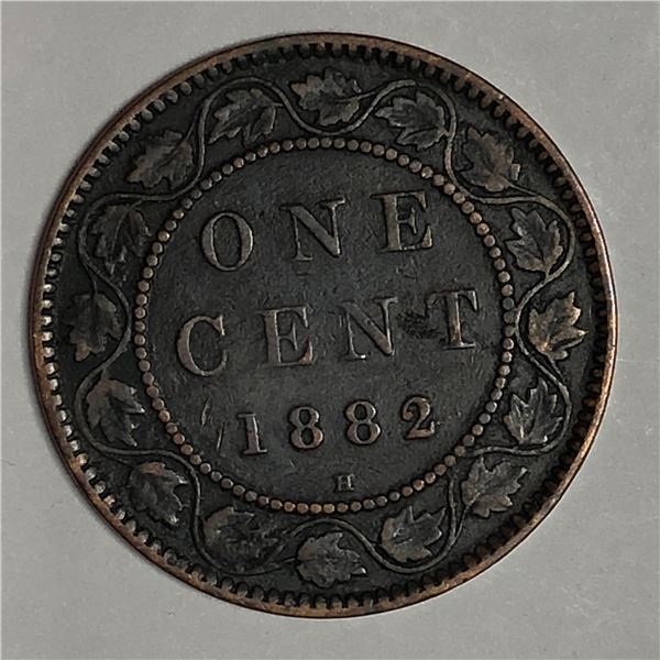 Canadian Large Cent 1882 VG